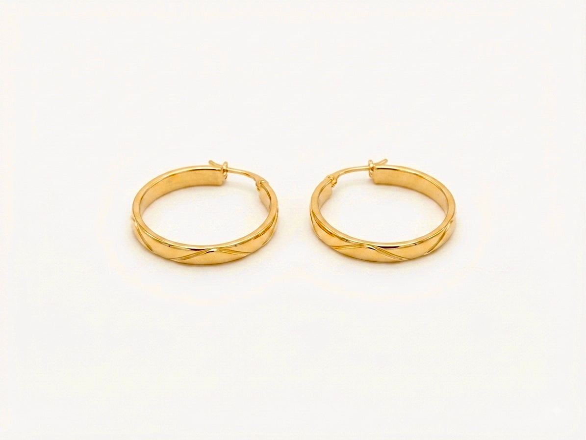 Pendientes Aros Olas
