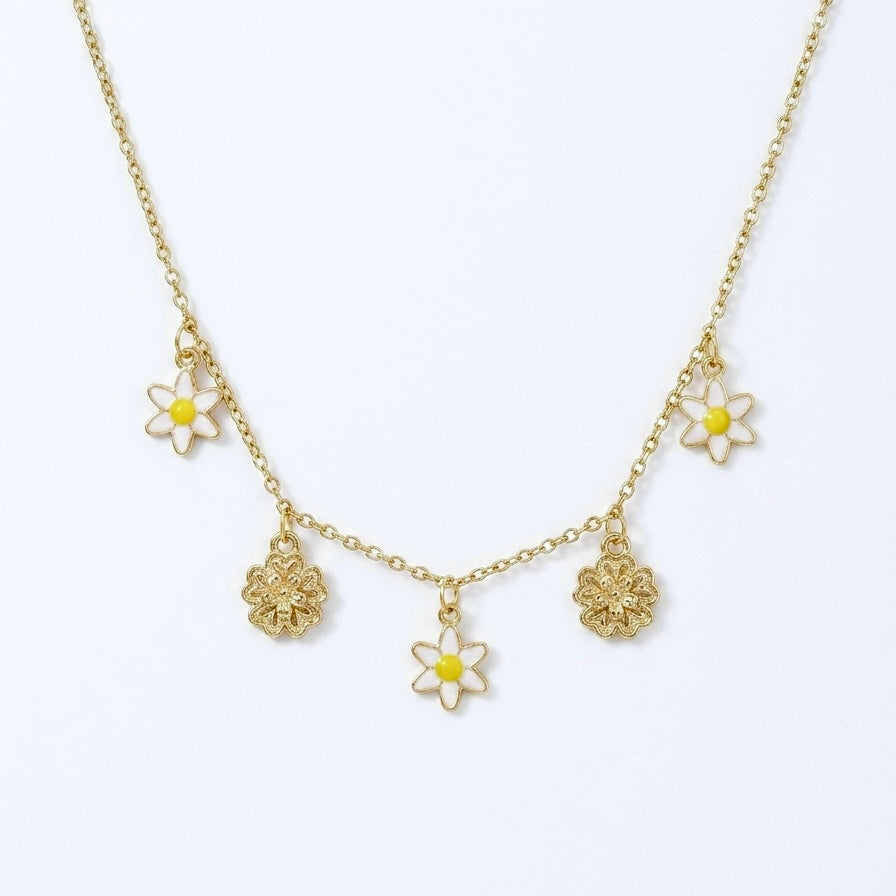 Collar Flores Daisy