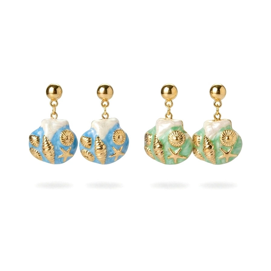 Pendientes Marinos