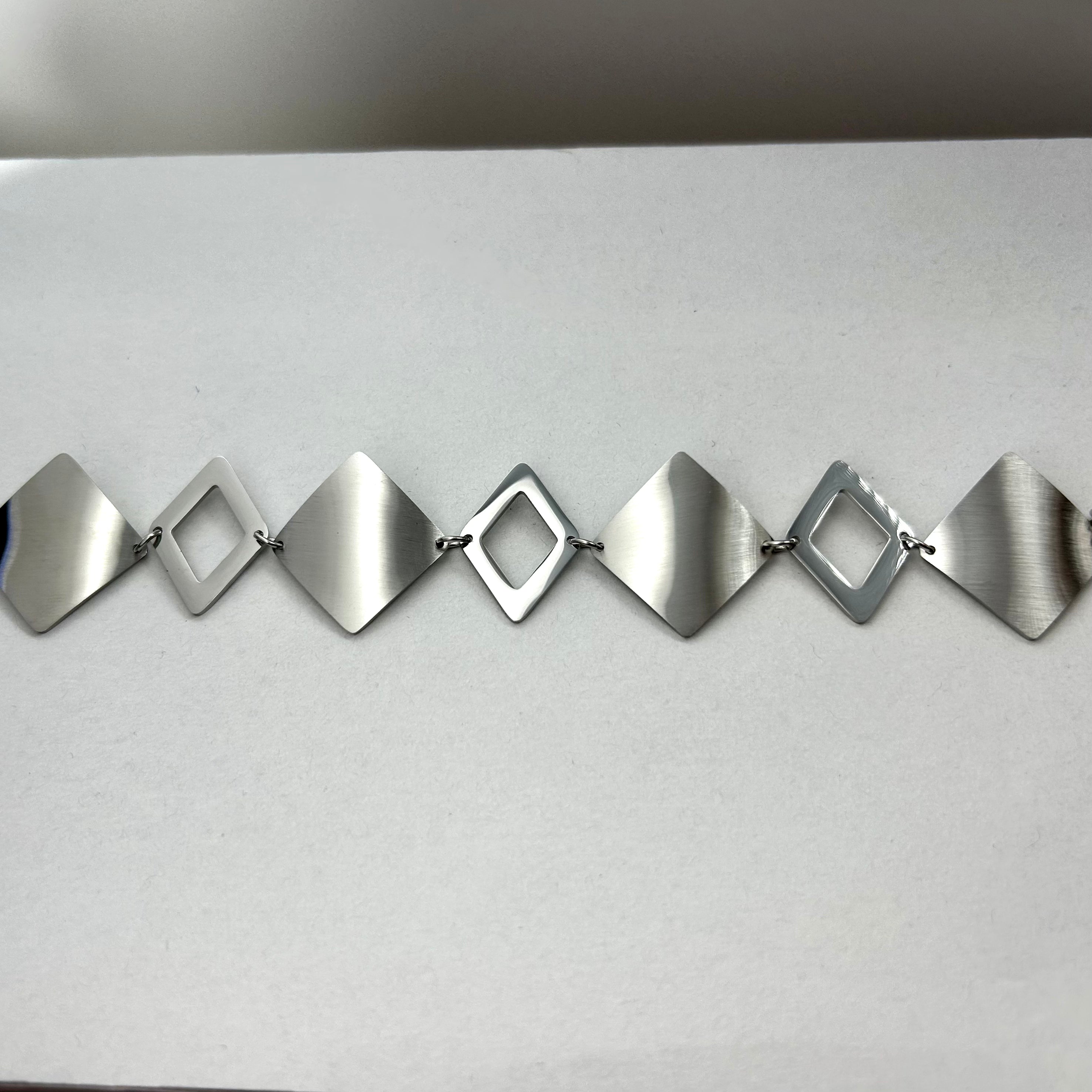 Pulsera Rombo silver