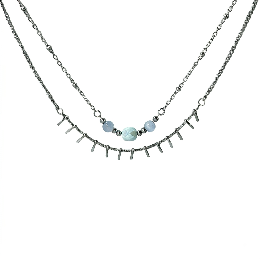 Collar Marea silver