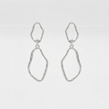 Pendientes Ovalados silver