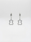 Pendientes Aros Osito silver