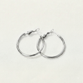 Pendientes Aros Clásico silver